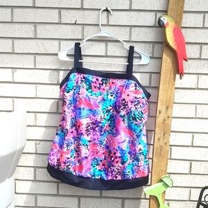 Multi-Color Swimsuit Top